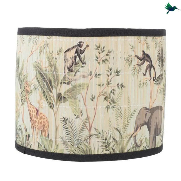 Lampenschirm Dschungelmotiv Dschungel-Deko.de