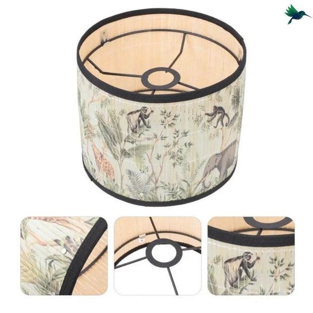 Lampenschirm Dschungelmotiv Dschungel-Deko.de