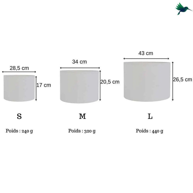 Tropische Schwarz-Weiß-Lampe Dschungel-Deko.de