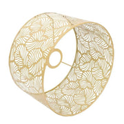 Durchbrochener Goldener Lampenschirm Dschungel-Deko.de