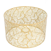 Durchbrochener Goldener Lampenschirm Dschungel-Deko.de