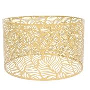 Durchbrochener Goldener Lampenschirm Dschungel-Deko.de