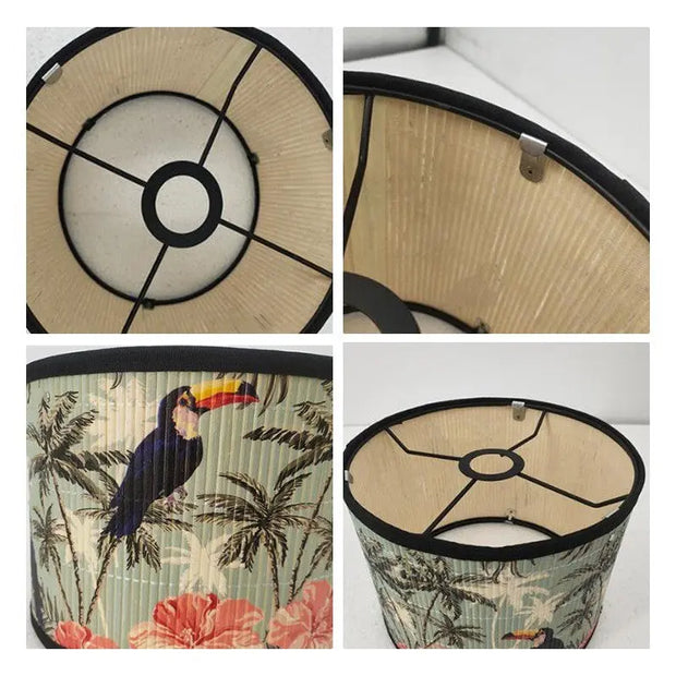 Lampen­schirm Dschungel Bananenblatt Dschungel-Deko.de