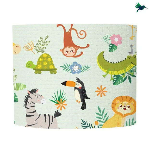 Dschungel Baby Lampenschirm Dschungel-Deko.de