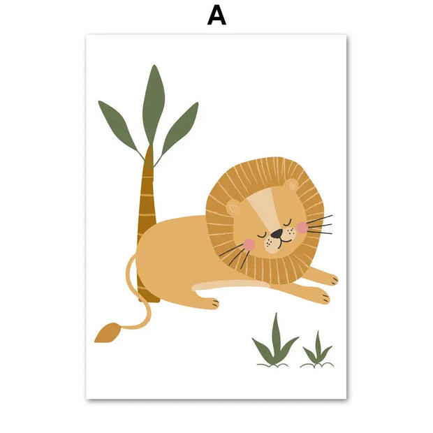 Jungle Vibes Poster Dschungel-Deko.de