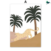 Kinderzimmer Dschungel-Poster Dschungel-Deko.de