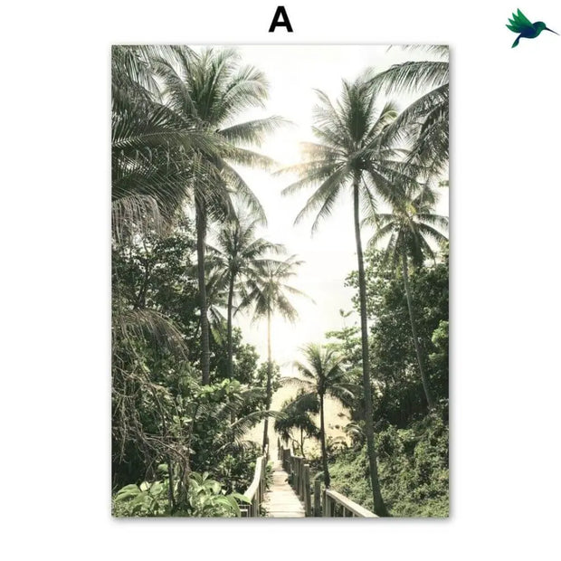 Jungle Wandposter Dschungel-Deko.de