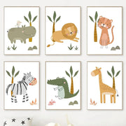 Jungle Vibes Poster Dschungel-Deko.de