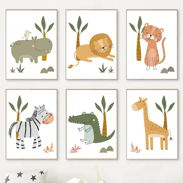 Jungle Vibes Poster Dschungel-Deko.de