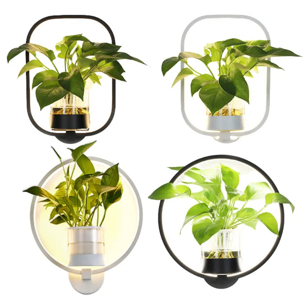 Wandleuchte Pflanze Design Dschungel-Deko.de