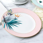 Tropische Teller Mit Exotischem Motiv - Dschungel-Deko.de