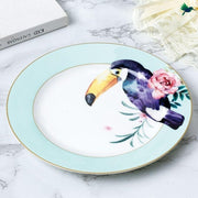 Tropische Teller Mit Exotischem Motiv - Dschungel-Deko.de