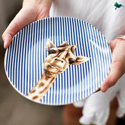 Teller Dschungel Safari Motiv Keramik - Dschungel-Deko.de