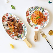 Teller Tropisch Mit Exotischem Motiv - Dschungel-Deko.de