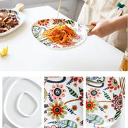 Teller Tropisch Mit Exotischem Motiv - Dschungel-Deko.de