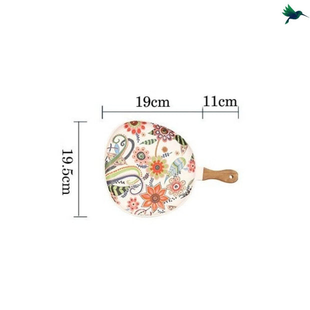 Teller Tropisch Mit Exotischem Motiv - Dschungel-Deko.de