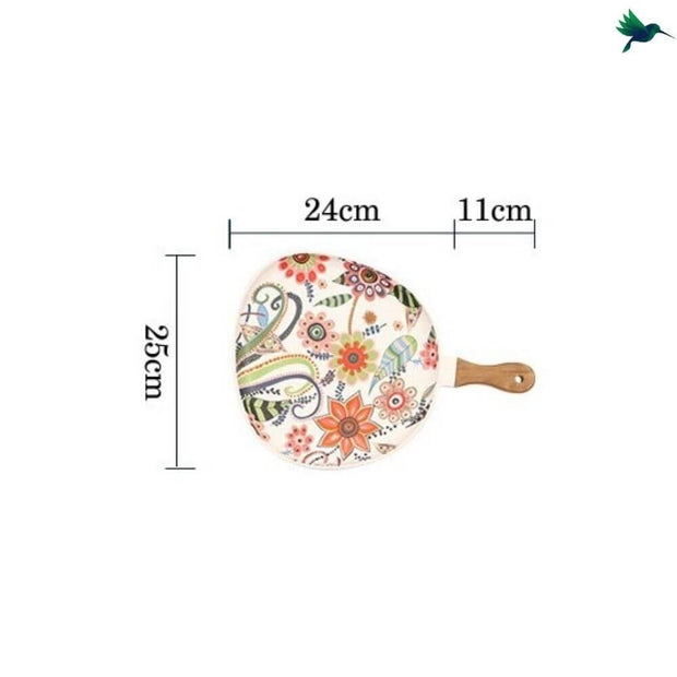 Teller Tropisch Mit Exotischem Motiv - Dschungel-Deko.de