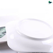 Dessertteller Quadrat Tropisches Design - Dschungel-Deko.de