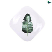 Dessertteller Quadrat Tropisches Design - Dschungel-Deko.de