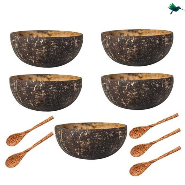 Kokosnuss Schale Exotisch - Dschungel-Deko.de