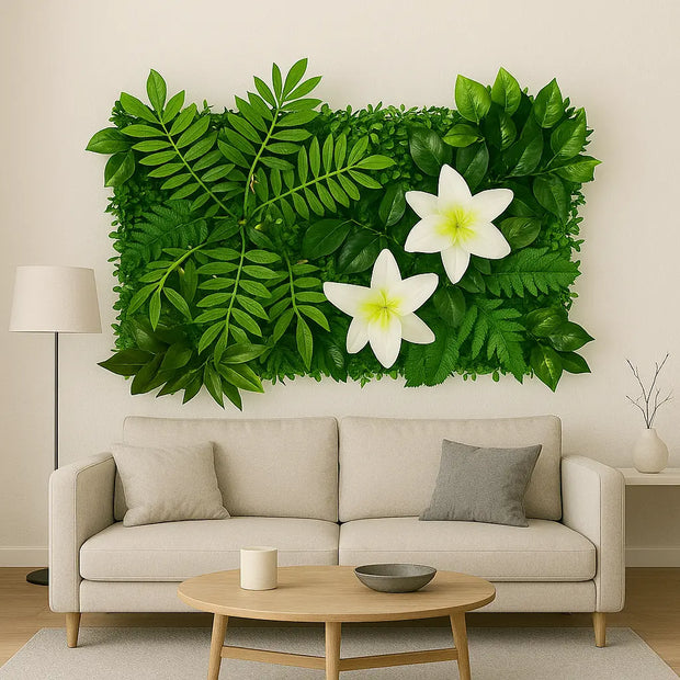 Minimalistische Pflanzenwandkunst Dschungel-Deko.de