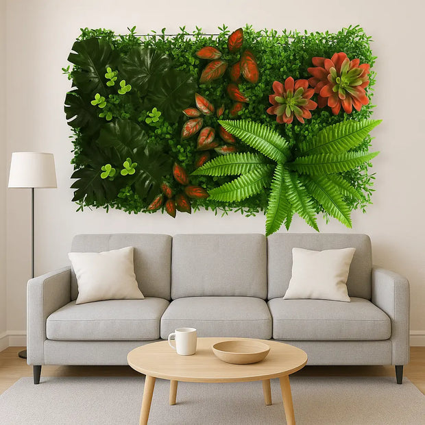 Inspirierendes Pflanzentableau Dschungel-Deko.de