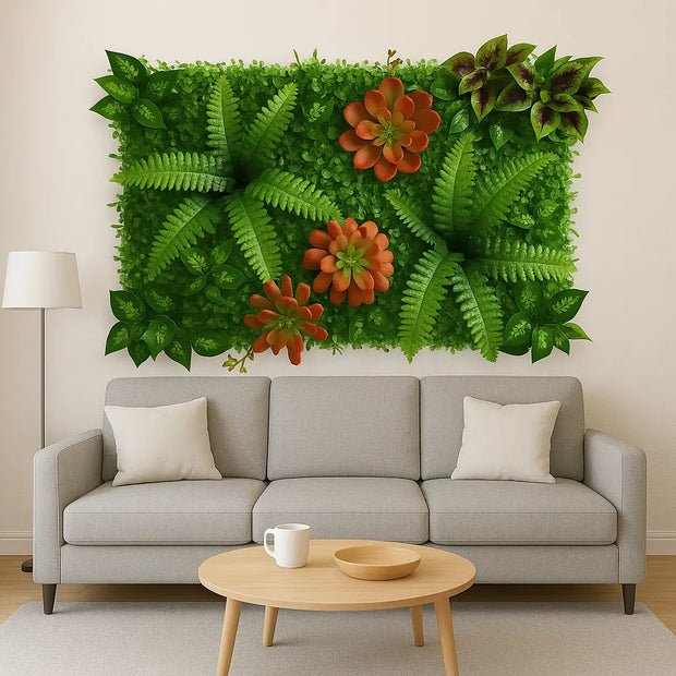 Pflanzenbild im Relief Dschungel-Deko.de