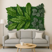 Pflanzenbild mit Laub Dschungel-Deko.de