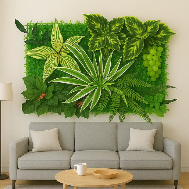 Künstliches Wandpflanzenbild Dschungel-Deko.de