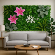 Harmonisches Pflanzentableau Dschungel-Deko.de