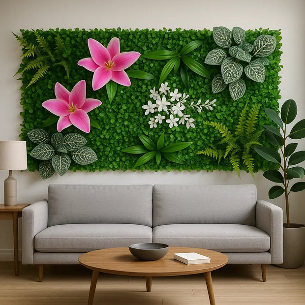 Harmonisches Pflanzentableau Dschungel-Deko.de