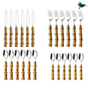 Dschungel Platzset Bambus Mit Tropischen Grün Akzenten - Dschungel-Deko.de