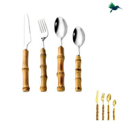 Dschungel Platzset Bambus Mit Tropischen Grün Akzenten - Dschungel-Deko.de