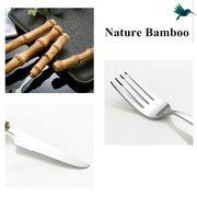 Dschungel Platzset Bambus Mit Tropischen Grün Akzenten - Dschungel-Deko.de