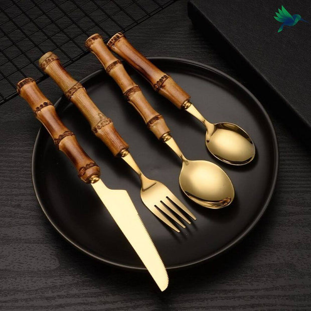 Dschungel Platzset Bambus Mit Tropischen Grün Akzenten - Dschungel-Deko.de