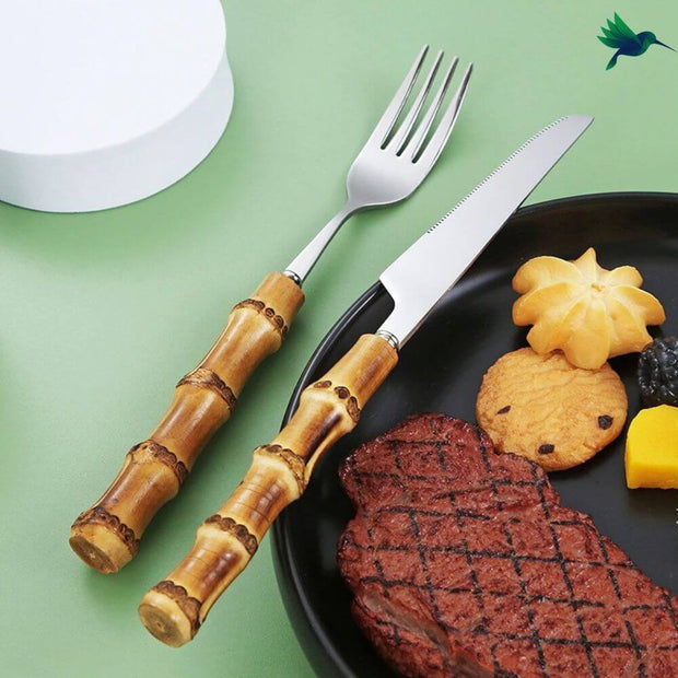 Dschungel Platzset Bambus Mit Tropischen Grün Akzenten - Dschungel-Deko.de