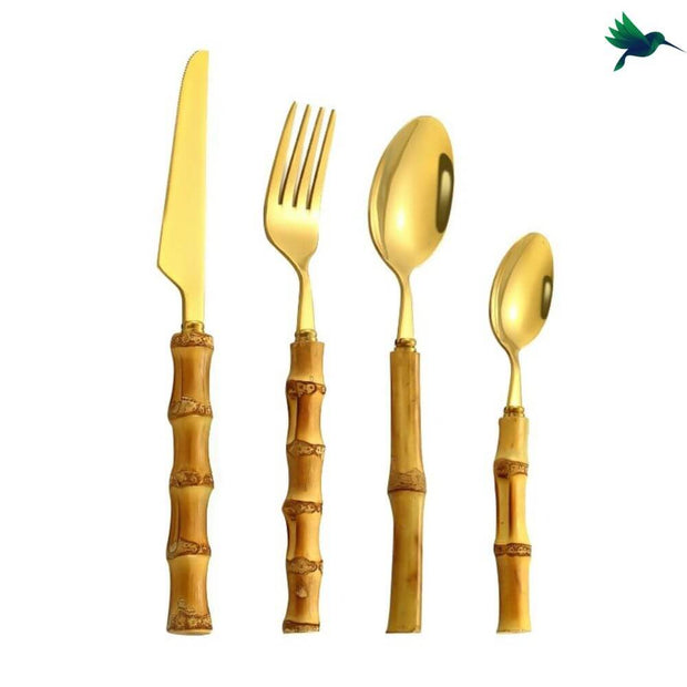 Dschungel Platzset Bambus Mit Tropischen Grün Akzenten - Dschungel-Deko.de