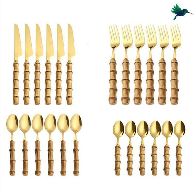 Dschungel Platzset Bambus Mit Tropischen Grün Akzenten - Dschungel-Deko.de