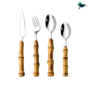 Dschungel Platzset Bambus Mit Tropischen Grün Akzenten - Dschungel-Deko.de