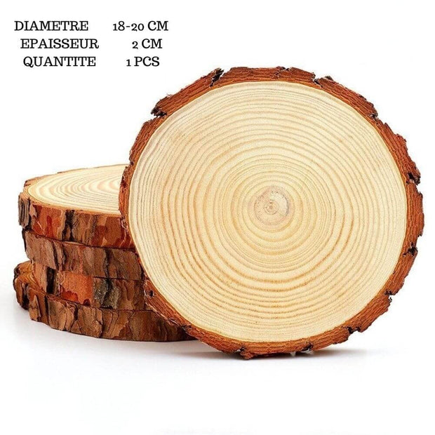 Tischplatte Holz Naturform Exotisch 80-100 cm - Dschungel-Deko.de