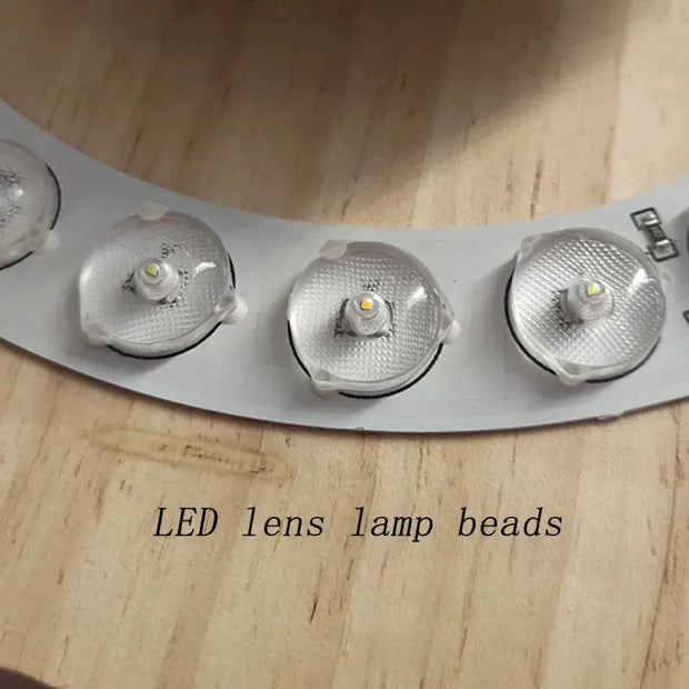 Runde Holz-Wandleuchte Dschungel-Deko.de