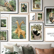 Wandkunst Dschungel Waldtiere Dschungel-Deko.de