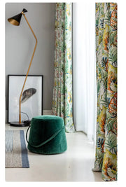 Bunter Dschungel-Vorhang Dschungel-Deko.de