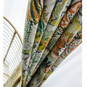 Bunter Dschungel-Vorhang Dschungel-Deko.de