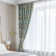 Dschungel Schlafzimmer Vorhang Dschungel-Deko.de