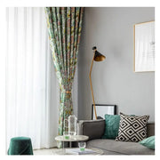 Bunter Dschungel-Vorhang Dschungel-Deko.de