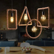 Hängelampe mit Seiloptik Dschungel-Deko.de