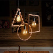 Hängelampe mit Seiloptik Dschungel-Deko.de