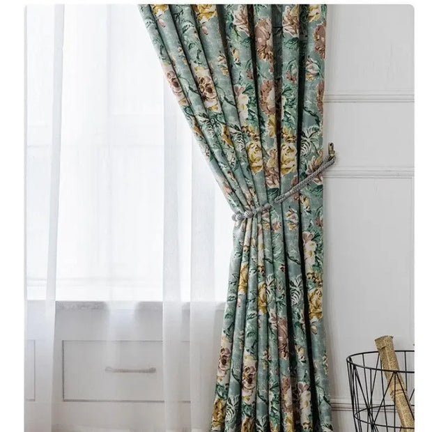 Dschungel Schlafzimmer Vorhang Dschungel-Deko.de