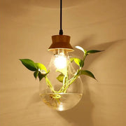Hängelampe mit Pflanzeneinsatz Dschungel-Deko.de